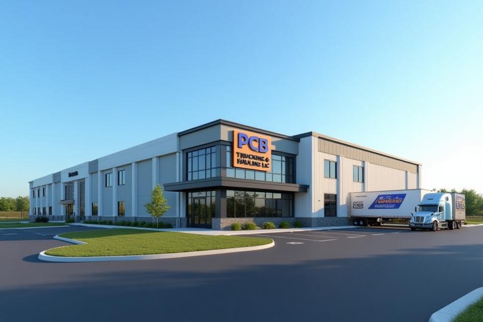 PCB Trucking and Hauling headquarters in West Point Virginia
